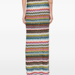 Gonna maxi motivo chevron multicolor Missoni - donna 