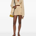 Blusa intrecciata in dorato Missoni - donna 