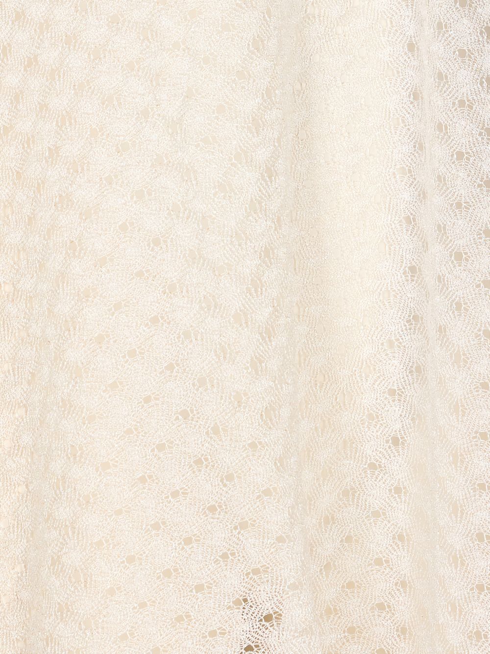 Caftano con scollo a V in avorio Missoni - donna 