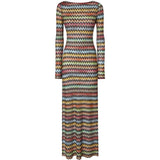Copricostume maniche lunghe multicolore Missoni - donna 