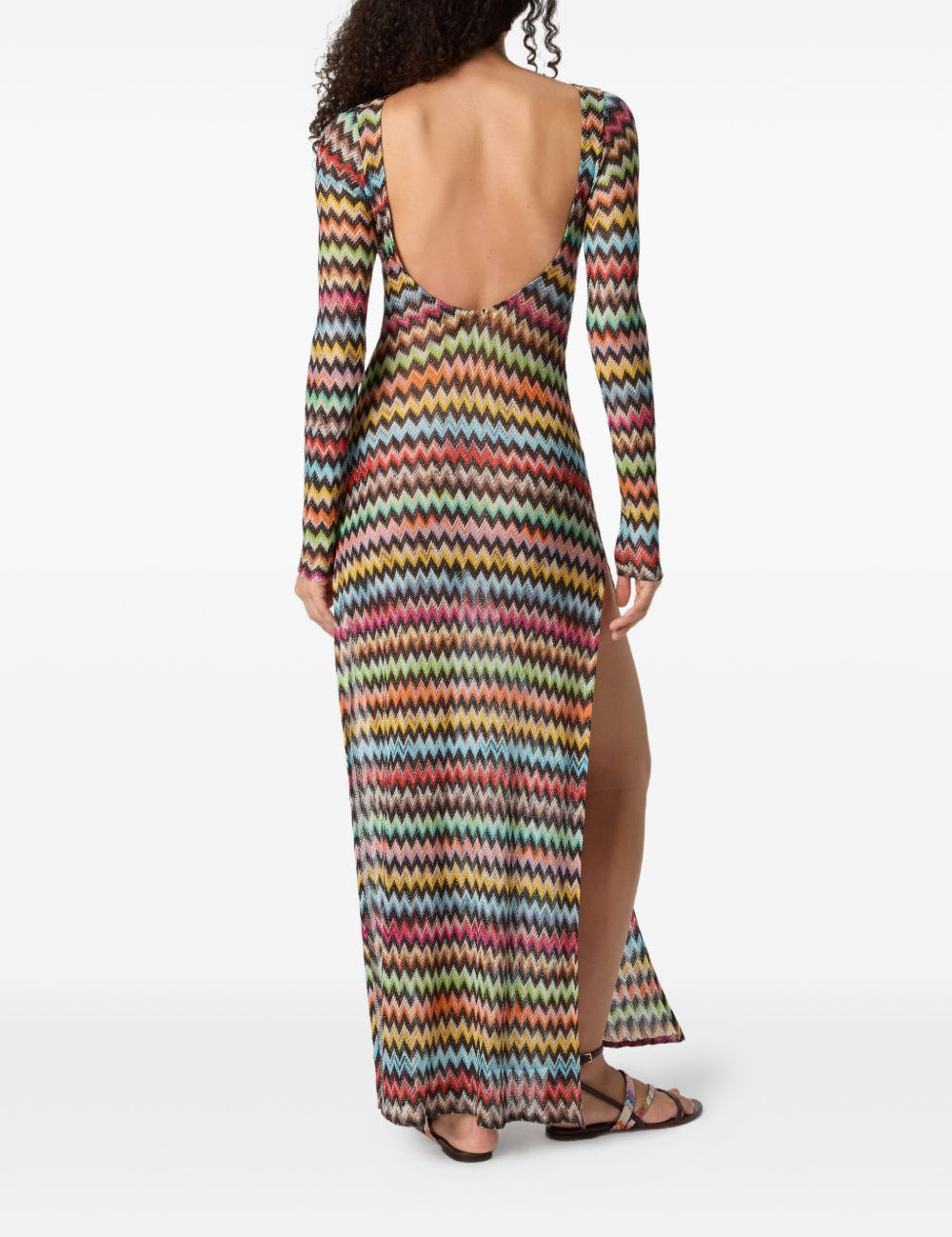 Copricostume maniche lunghe multicolore Missoni - donna 