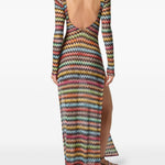 Copricostume maniche lunghe multicolore Missoni - donna 