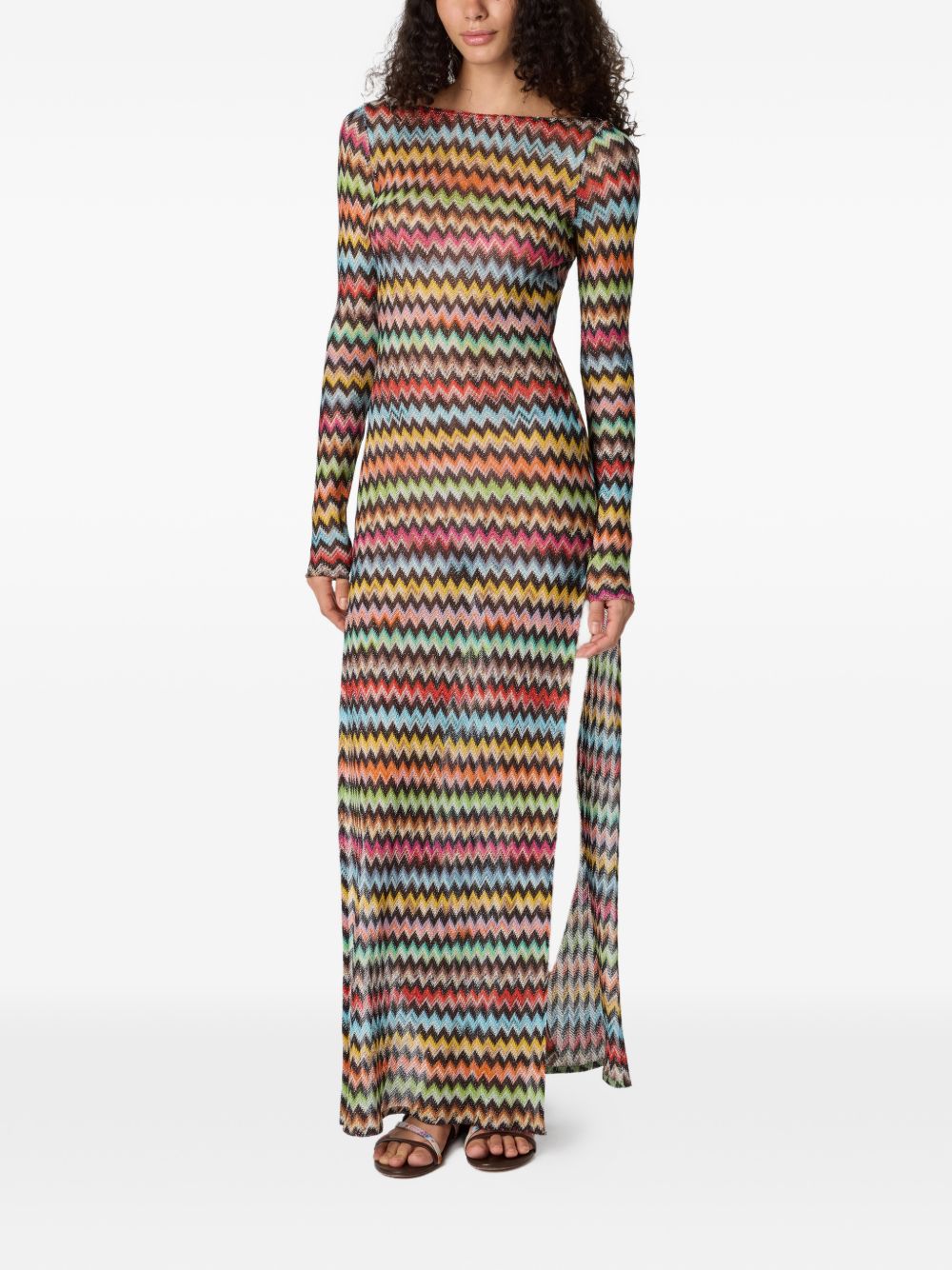 Copricostume maniche lunghe multicolore Missoni - donna 