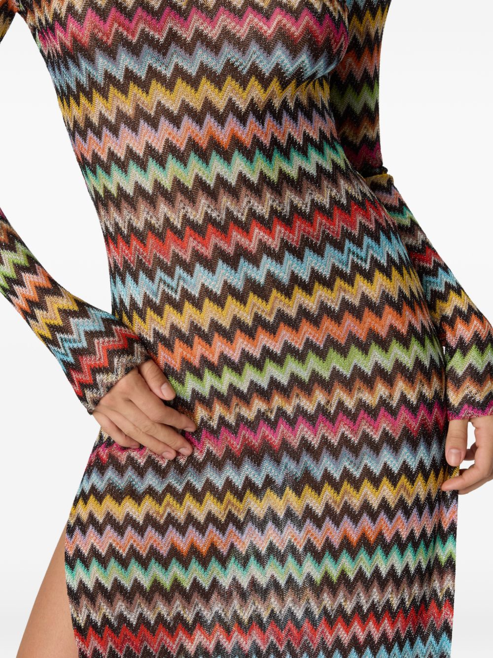 Copricostume maniche lunghe multicolore Missoni - donna 