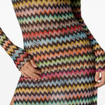 Copricostume maniche lunghe multicolore Missoni - donna 