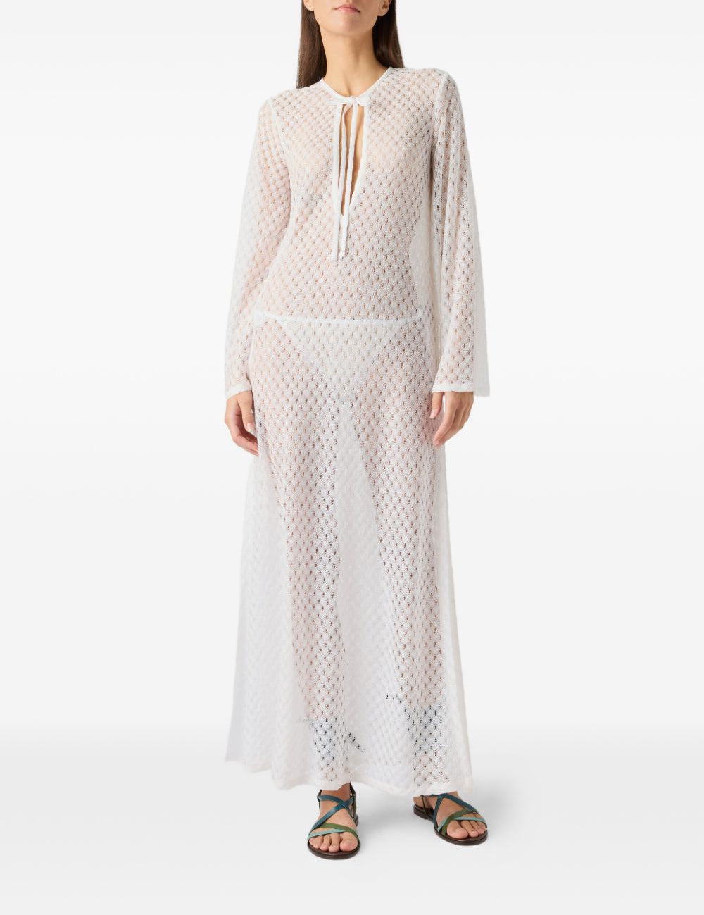 COPRICOSTUME SEMI TRASPARENTE IN BIANCO Missoni - donna 