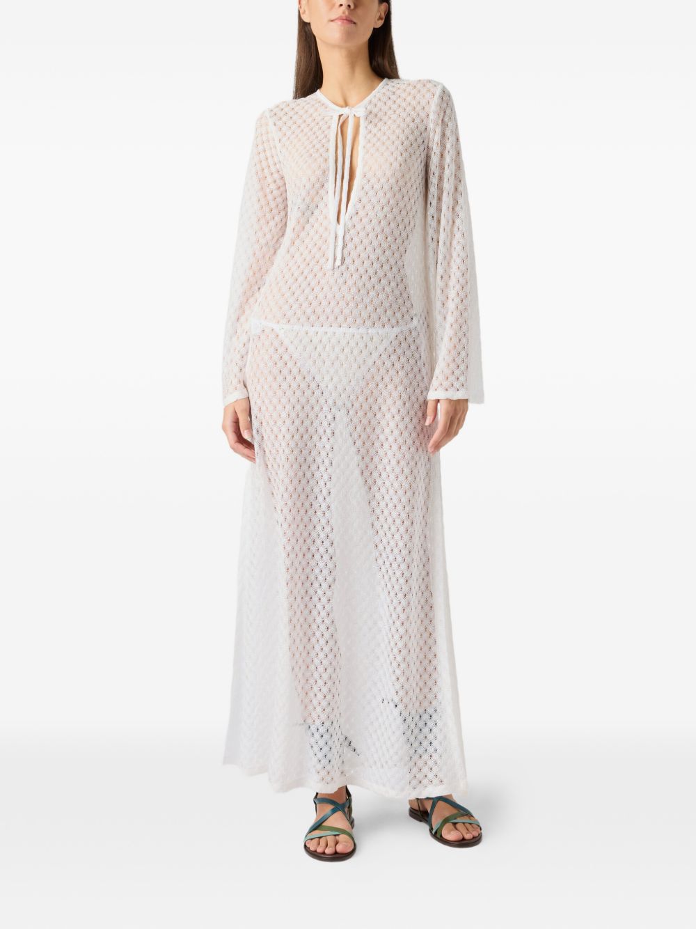 COPRICOSTUME SEMI TRASPARENTE IN BIANCO Missoni - donna 