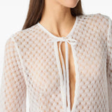 COPRICOSTUME SEMI TRASPARENTE IN BIANCO Missoni - donna 