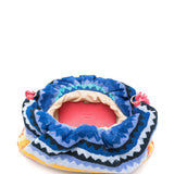 Borsa con motivo a zig zag multicolor 