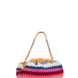 Borsa con motivo a zig zag multicolor 