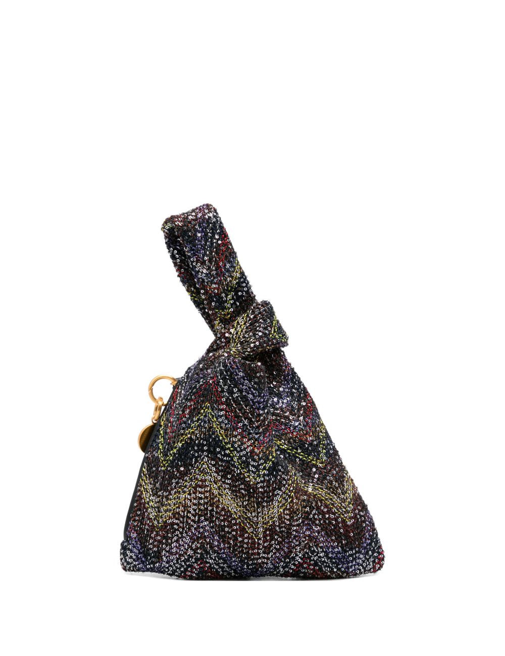 Borsa con motivo a zig-zag e dettaglio a nodo multicolore Missoni - donna 