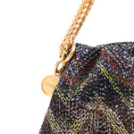 Borsa con manico a catena multicolore Missoni - donna 