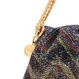 Borsa con manico a catena multicolore Missoni - donna 
