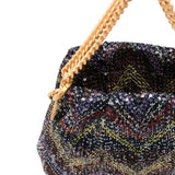 Borsa con manico a catena multicolore Missoni - donna 