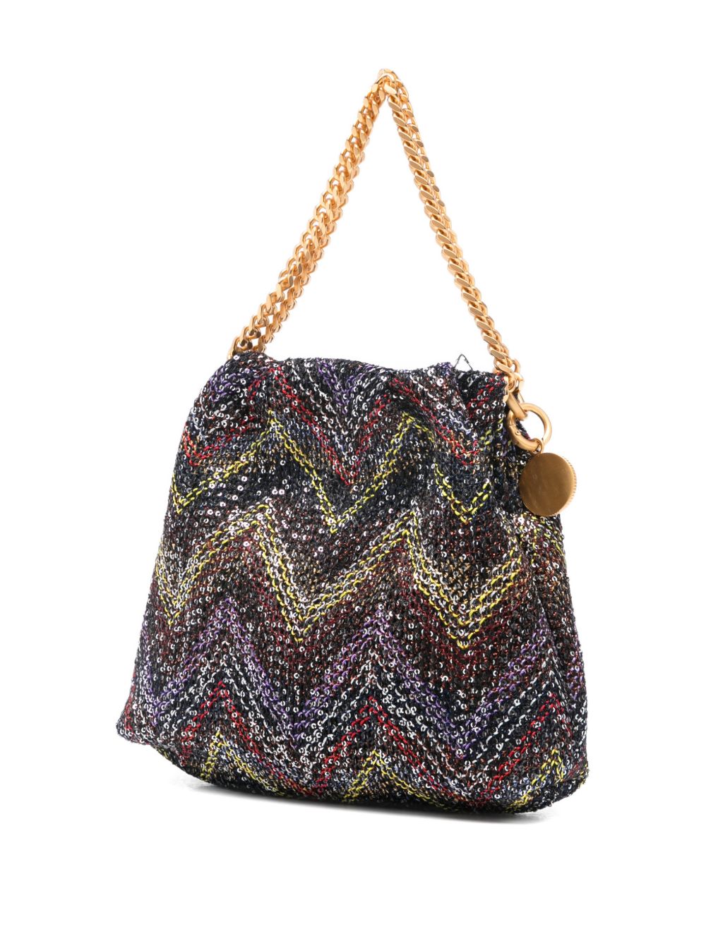 Borsa con manico a catena multicolore Missoni - donna 