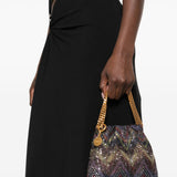 Borsa con manico a catena multicolore Missoni - donna 