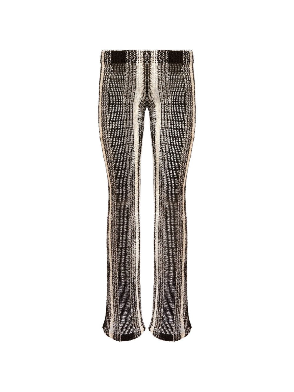 Pantaloni in maglia con paillettes multicolore Missoni - donna 