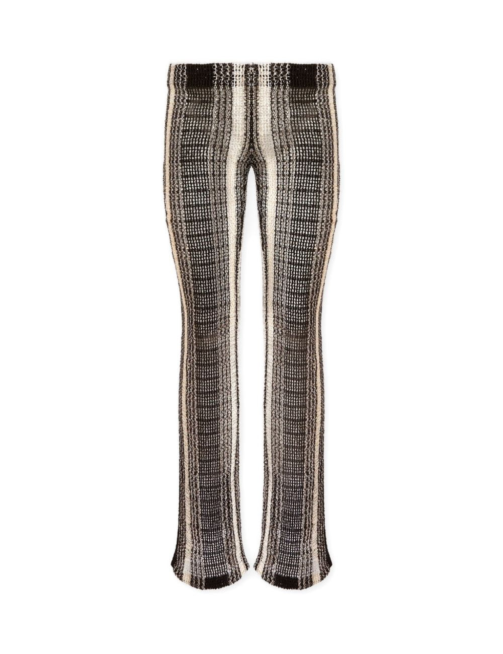 Pantaloni in maglia con paillettes multicolore Missoni - donna 