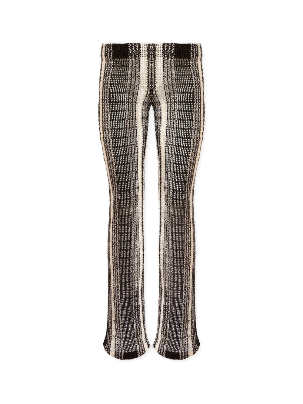 Pantaloni in maglia con paillettes multicolore Missoni - donna 