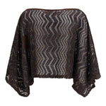 Blusa chevron-pattern in marrone Missoni - donna 