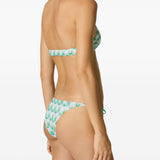 Bikini con stampa in verde Missoni - donna 