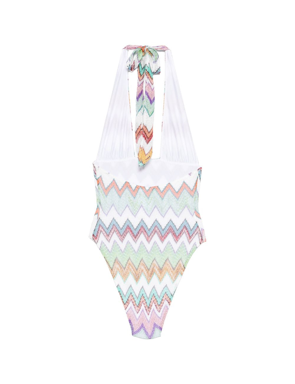 Costume da bagno con scollo a zig-zag in multicolore Missoni - donna 