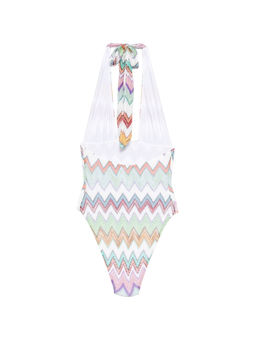 Costume da bagno con scollo a zig-zag in multicolore Missoni - donna 