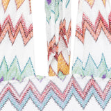 Costume da bagno con scollo a zig-zag in multicolore Missoni - donna 