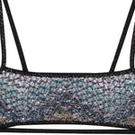 Bikini con motivo a zigzag decorato con paillettes multicolore Missoni - donna 