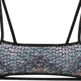 Bikini con motivo a zigzag decorato con paillettes multicolore Missoni - donna 