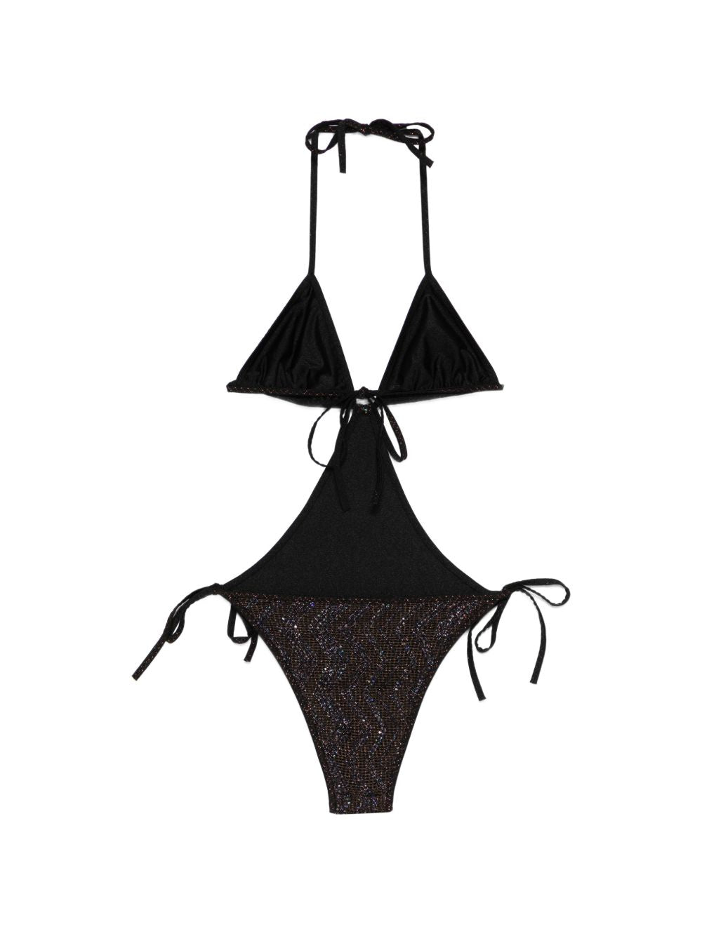 Costume da bagno con paillettes in marrone Missoni - donna 