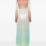 Copricostume chevron-pattern multicolor Missoni - donna 