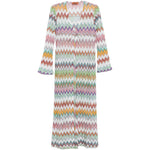 Copricostume chevron-pattern multicolor Missoni - donna 