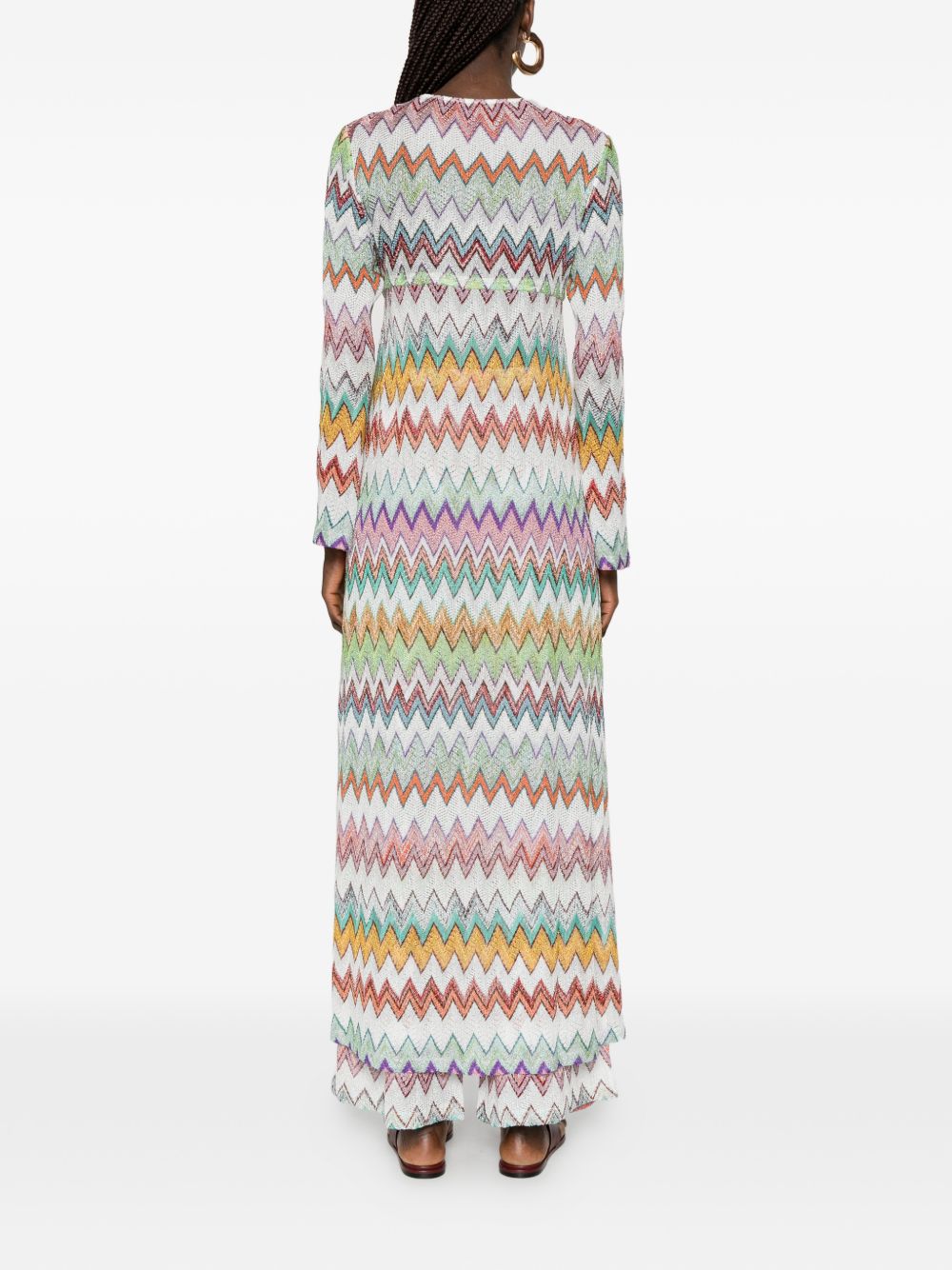 Copricostume chevron-pattern multicolor Missoni - donna 