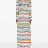 Copricostume chevron-pattern multicolor Missoni - donna 
