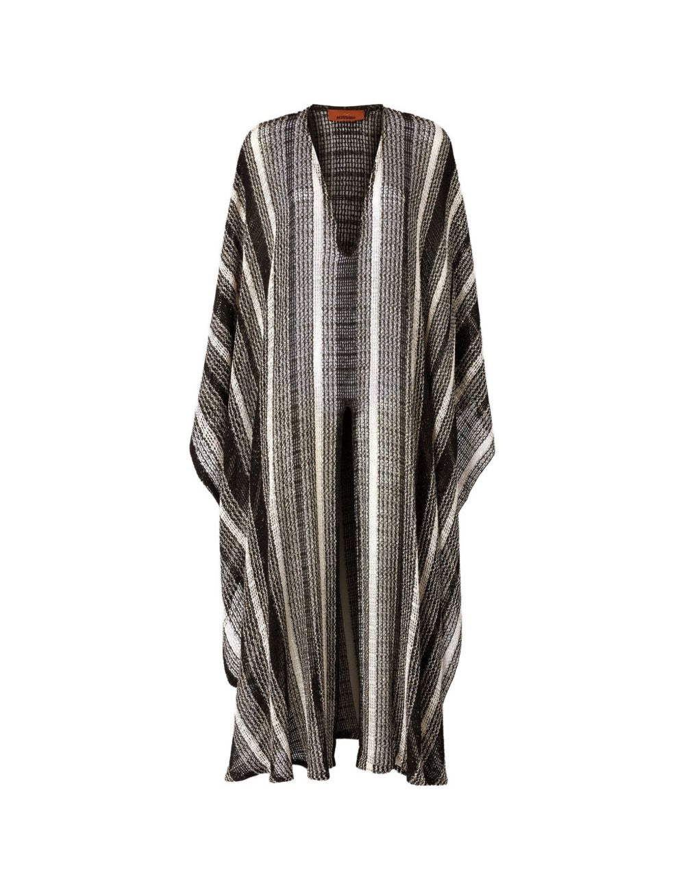 Abito a caftano con paillettes multicolore Missoni - donna 