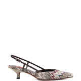 Decollete con motivo chevron multicolor Missoni - donna 