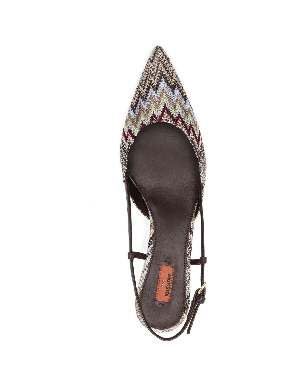 Decollete con motivo chevron multicolor Missoni - donna 