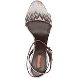 Sandali Julie con cinturino multicolor Missoni - donna 