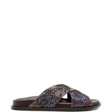 Ciabatta con motivo chevron multicolor Missoni - donna 