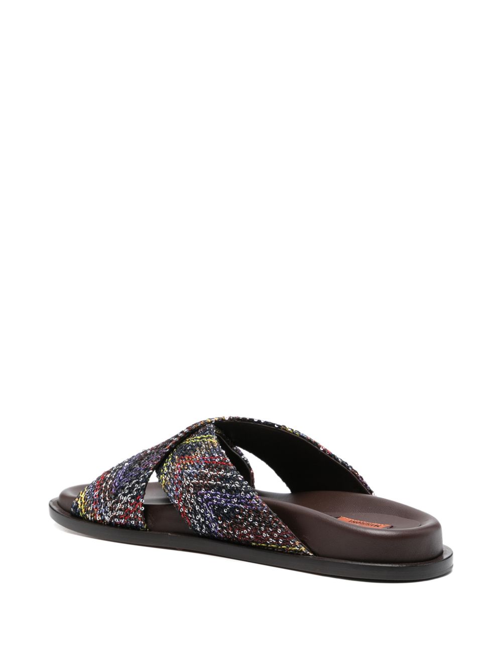 Ciabatta con motivo chevron multicolor Missoni - donna 