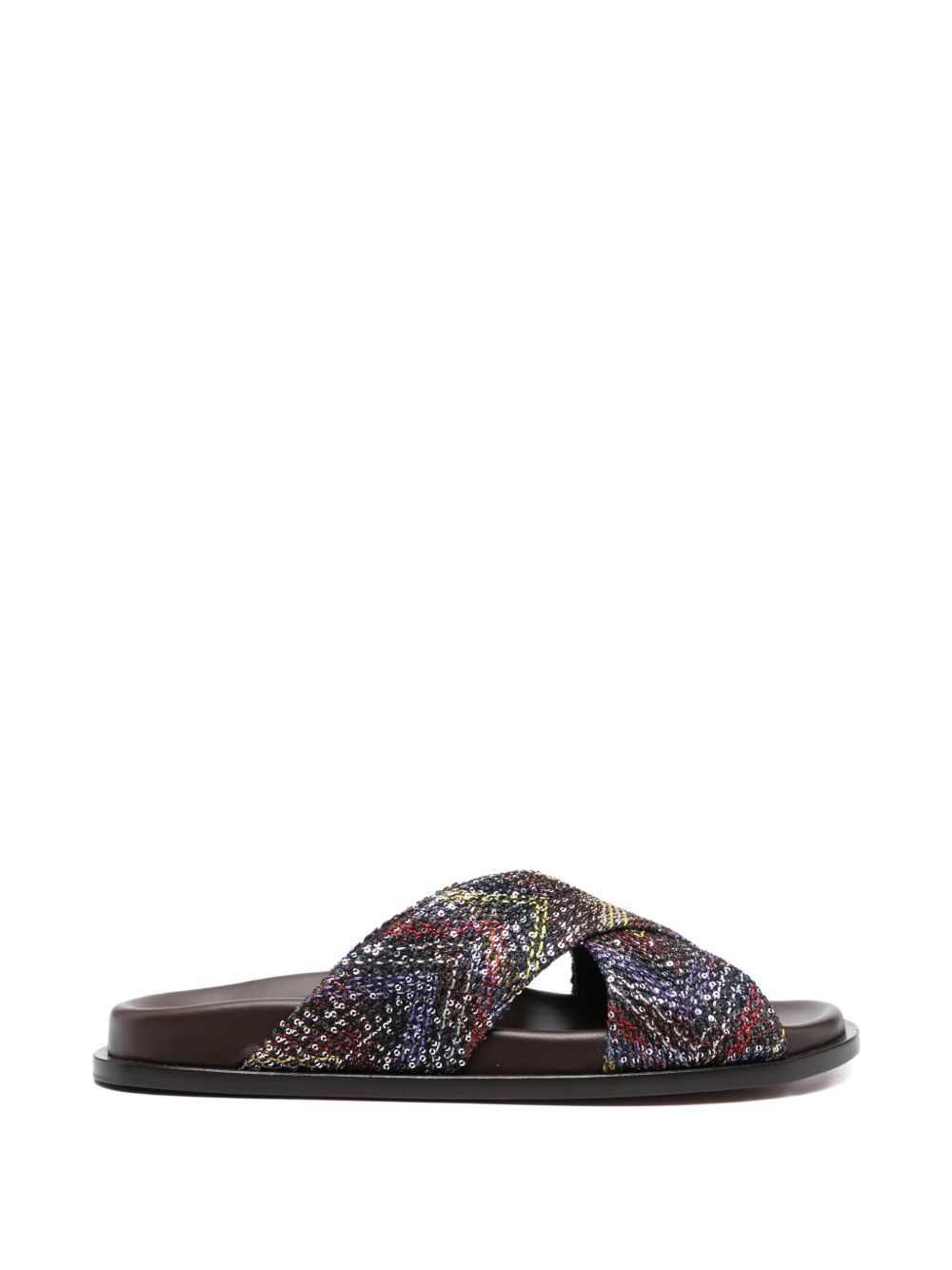 Ciabatta con motivo chevron multicolor Missoni - donna 