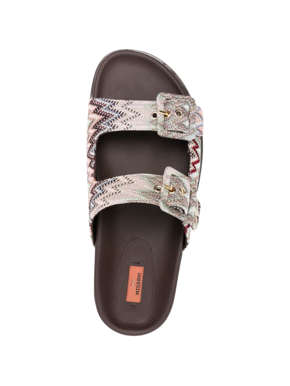 Ciabatta con motivo chevron multicolor Missoni - donna 