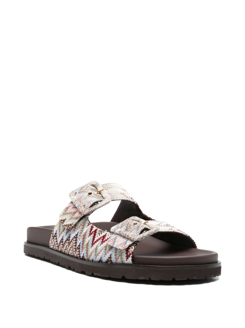 Ciabatta con motivo chevron multicolor Missoni - donna 