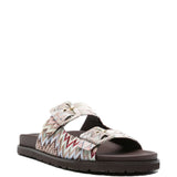 Ciabatta con motivo chevron multicolor Missoni - donna 