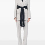 Blazer a maniche lunghe in grigio MM6 Maison Margiela - donna 