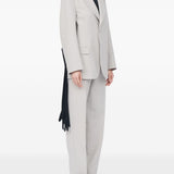 Blazer a maniche lunghe in grigio MM6 Maison Margiela - donna 