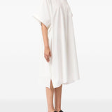 Chemisier con bottoni in bianco Mm6 maison margiela - donna 