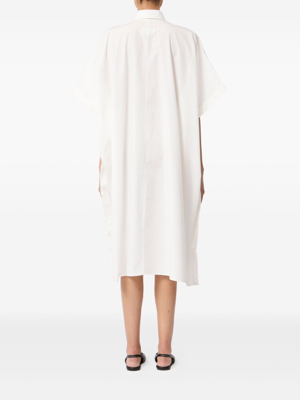Chemisier con bottoni in bianco Mm6 maison margiela - donna 