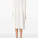 Chemisier con bottoni in bianco Mm6 maison margiela - donna 